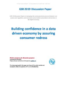 Building confidence in a data driven economy by assuring consumer redress