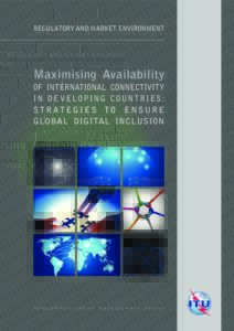 Maximising availability of international connectivity in developing countries: Strategies to ensure global digital inclusion